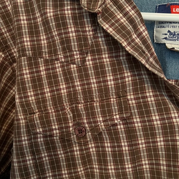 VINTAGE LEVIS Western Shirt - Picture 4 of 5